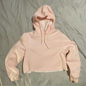Cropped pale pink hoodie - Vintage Havana
